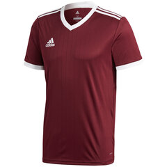 Marškinėliai vaikams adidas Tabela 18 Jersey CE8945, bordo spalvos kaina ir informacija | Futbolo apranga ir kitos prekės | pigu.lt