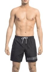 Bikkembergs Пляжные шорты  Medium Boardshort Black XL цена и информация | Шорты для плавания, обтягивающие | pigu.lt
