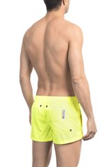 Maudymosi šortai Bikkembergs Extra short boardshort, geltoni kaina ir informacija | Maudymosi šortai, glaudės | pigu.lt