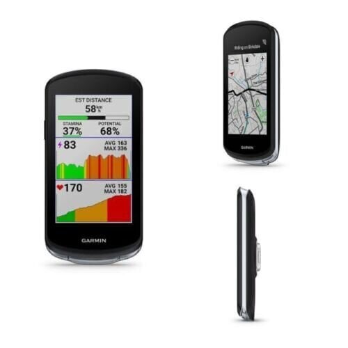 Dviračio kompiuteris su GPS navigacija Garmin Edge 1040 Bundle, juodas цена и информация | Dviračių kompiuteriai, navigacija | pigu.lt