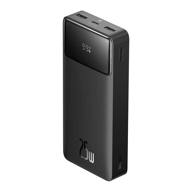 Powerbank Baseus Bipow, 20000mAh, 2x USB, USB-C, 25W, juodas цена и информация | Atsarginiai maitinimo šaltiniai (power bank) | pigu.lt