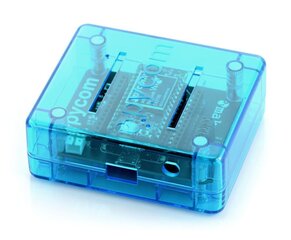 Atviro kodo elektronika Pycase Blue - WiPy modulio ir išplėtimo plokštės dėklas kaina ir informacija | Atviro kodo elektronika | pigu.lt