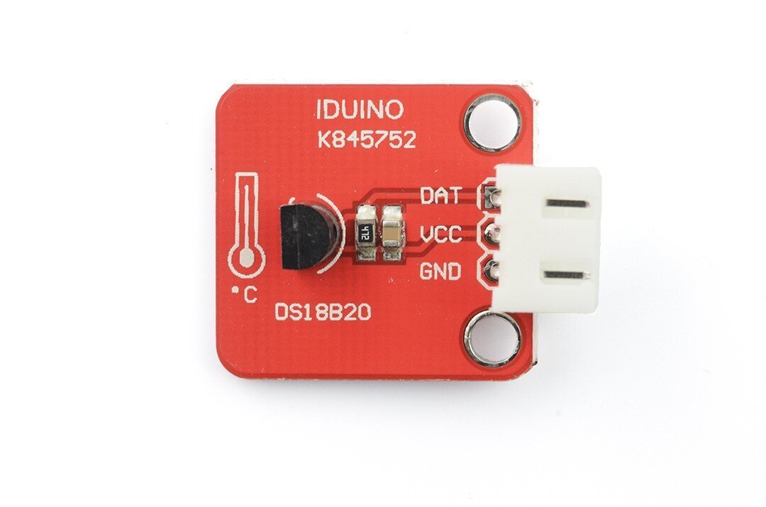 Temperatūros jutiklis + laidas - Iduino SE028 kaina ir informacija | Meteorologinės stotelės, termometrai | pigu.lt