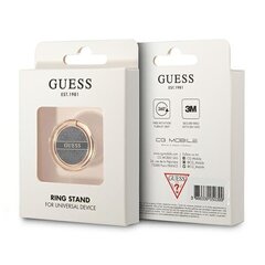 Guess Ring stand GURSHG4SK Black / Black 4G цена и информация | Держатели для телефонов | pigu.lt