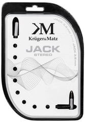 Kruger&Matz 3.5mm, 1.8 m kaina ir informacija | Kabeliai ir laidai | pigu.lt