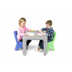 3-ių dalių vaikų baldų komplektas Moltó, įvairių spalvų kaina ir informacija | Vaikiškos kėdutės ir staliukai | pigu.lt