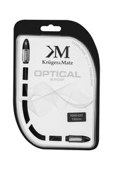 Kruger&Matz toslink, 1.5 m kaina ir informacija | Kabeliai ir laidai | pigu.lt