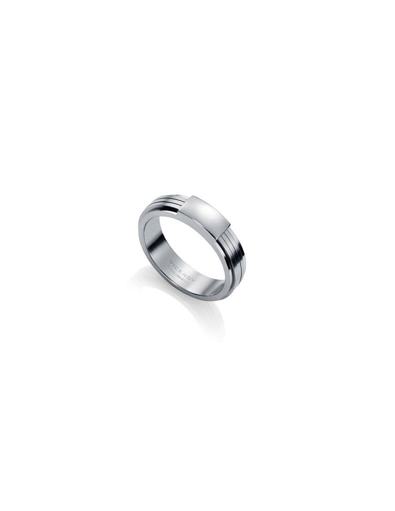 Plieninis žiedas Viceroy 75247A02 kaina ir informacija | Vyriški papuošalai | pigu.lt