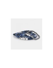 Rebel&Rose Оригинальный браслет из бусин Midnight Blue RR-40080-S цена и информация | Мужские украшения | pigu.lt