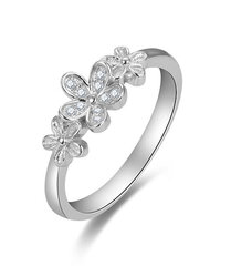 Sidabrinis žiedas moterims Beneto GG465 kaina ir informacija | Žiedai | pigu.lt
