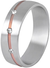 Plieninis žiedas moterims Beneto SPD07 kaina ir informacija | Žiedai | pigu.lt
