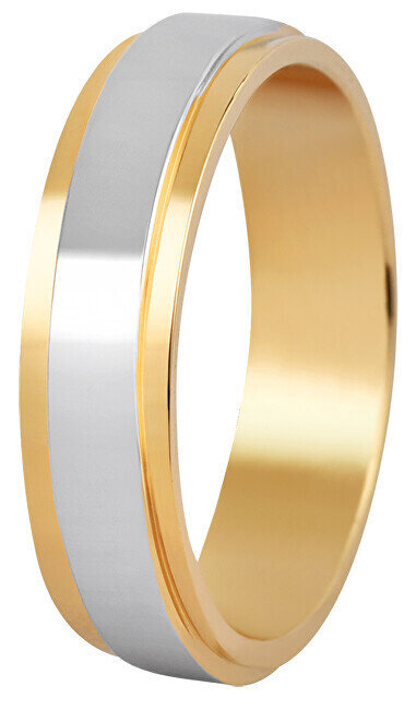 Dvispalvis vestuvinis žiedas Beneto SPD05 kaina ir informacija | Žiedai | pigu.lt