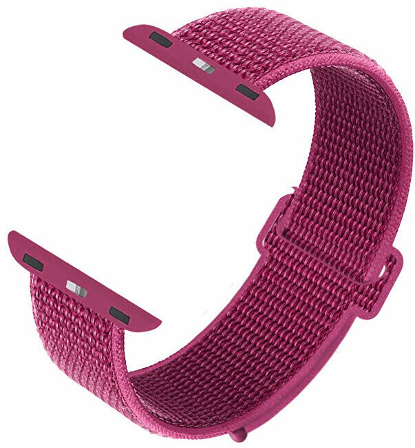 4wrist Textile Fuchsia kaina ir informacija | Išmaniųjų laikrodžių ir apyrankių priedai | pigu.lt