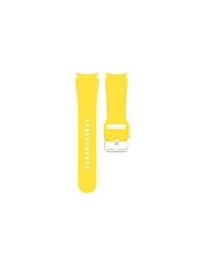 4wrist Watch Band Yellow kaina ir informacija | Išmaniųjų laikrodžių ir apyrankių priedai | pigu.lt