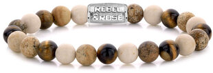 Apyrankė vyrams Rebel&Rose RR80063S kaina ir informacija | Vyriški papuošalai | pigu.lt