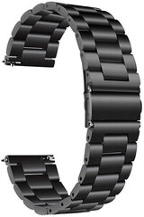 4wrist Watch Band Chain Black kaina ir informacija | Išmaniųjų laikrodžių ir apyrankių priedai | pigu.lt