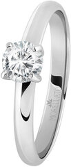 Morellato Стальное кольцо с кристаллом Love Rings SNA42 цена и информация | Кольца | pigu.lt