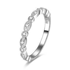 Beneto Серебряное кольцо с цирконами AGG167 цена и информация | Кольцо | pigu.lt