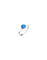 Evolution Group Серебряное кольцо с голубым опалом 15001.3 цена и информация | Кольцо | pigu.lt