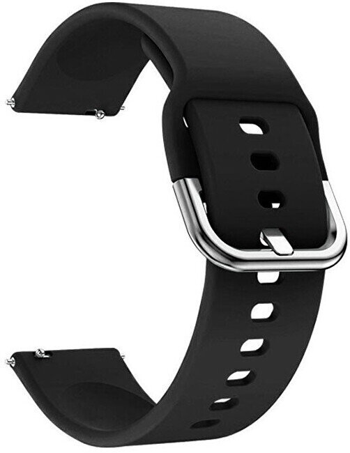 4wrist Watch Band Black цена и информация | Išmaniųjų laikrodžių ir apyrankių priedai | pigu.lt