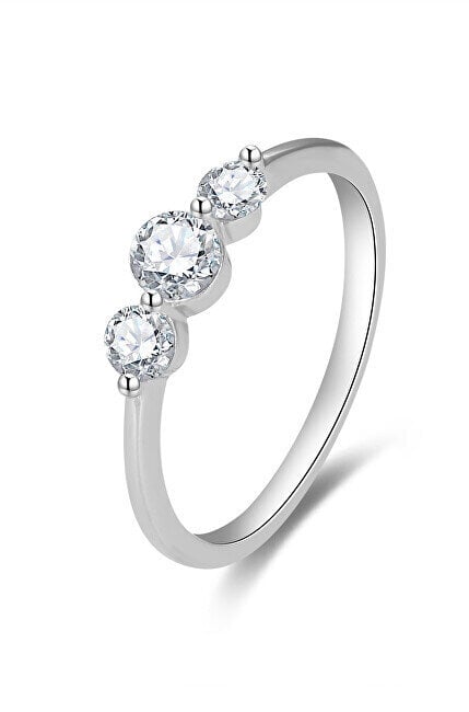 Sužadėtuvių žiedas moterims Beneto AGG466 kaina ir informacija | Žiedai | pigu.lt