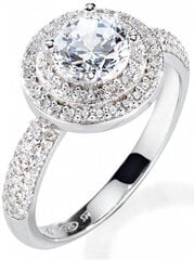 Prabangus sidabrinis žiedas Morellato Tesori SAIW08 kaina ir informacija | Žiedai | pigu.lt