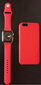 4wrist Silicone Red kaina ir informacija | Išmaniųjų laikrodžių ir apyrankių priedai | pigu.lt