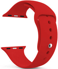 4wrist Silicone Red kaina ir informacija | Išmaniųjų laikrodžių ir apyrankių priedai | pigu.lt