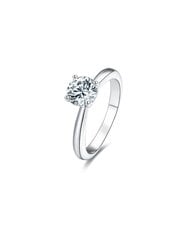 Sidabrinis žiedas moterims Beneto AGG200 kaina ir informacija | Žiedai | pigu.lt