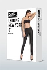 Tamprės moterims Gatta New York, juodos цена и информация | Женские брюки | pigu.lt