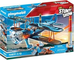 70831 PLAYMOBIL® Air Stunt Show, биплан Phoenix, 298 деталей цена и информация | Конструкторы и кубики | pigu.lt