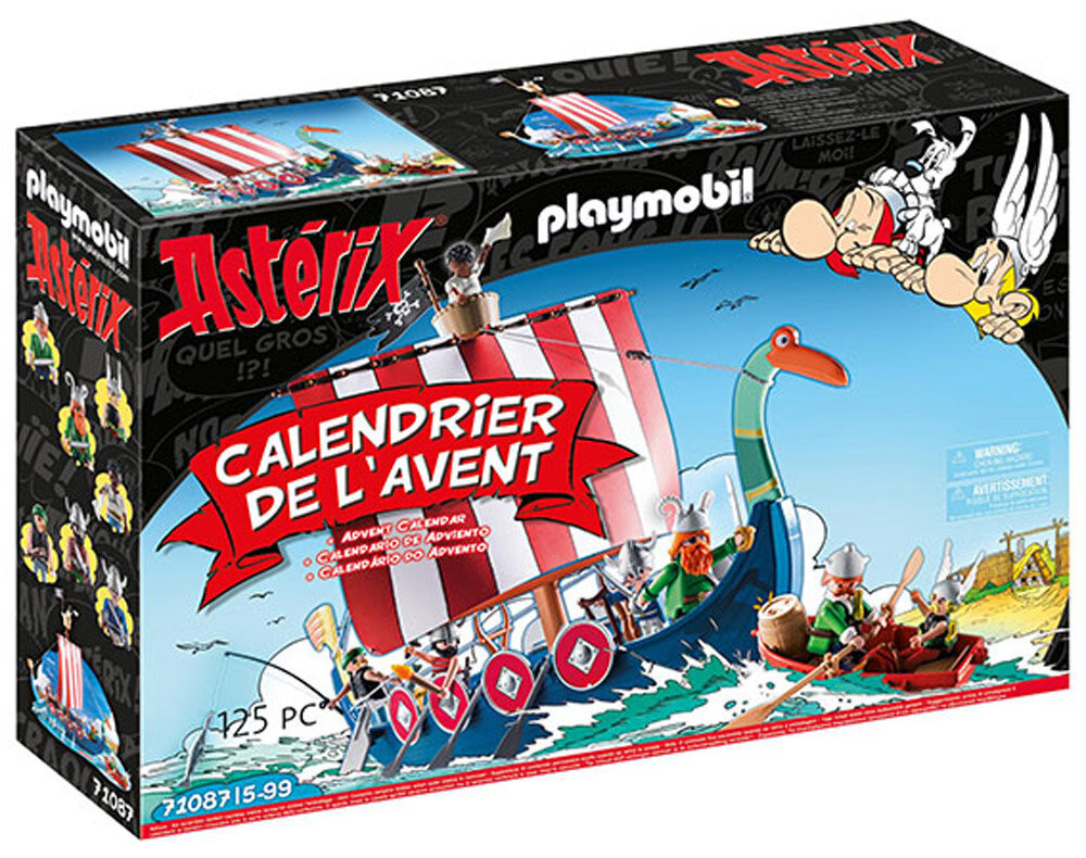 71087 PLAYMOBIL® Advento Kalendrotius Asterix Piratai kaina ir informacija | Konstruktoriai ir kaladėlės | pigu.lt