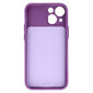 Dėklas telefonui Camshield Soft skirtas Iphone 13 , violetinė kaina ir informacija | Telefono dėklai | pigu.lt