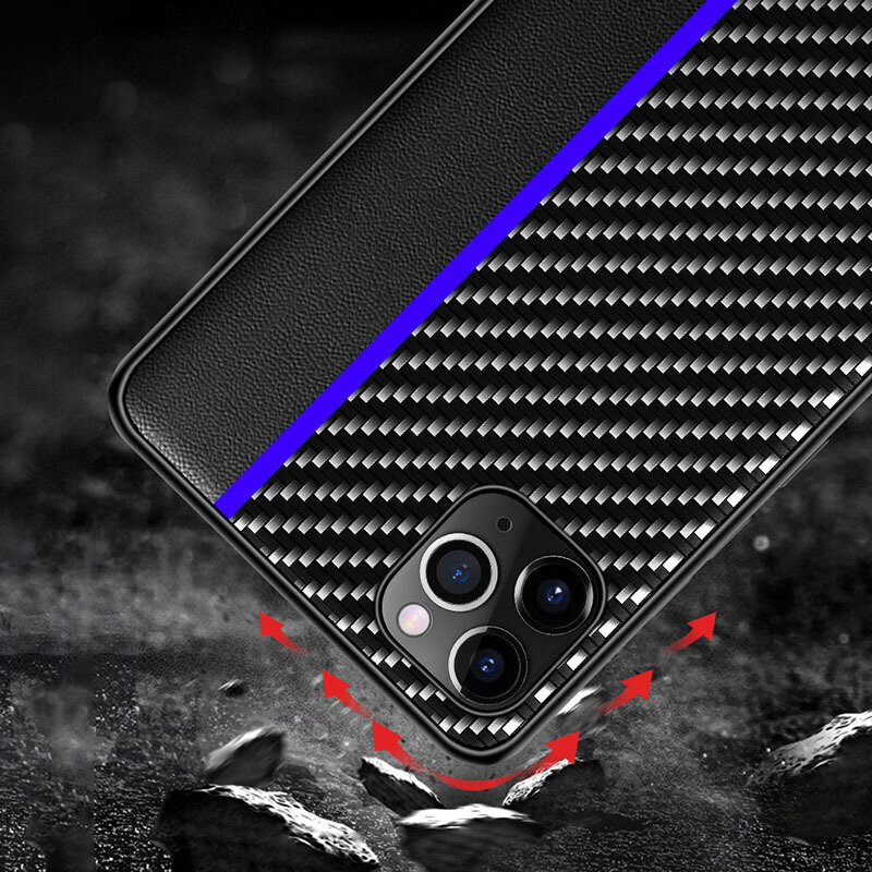 Dėklas telefonui Tel Protect CARBON skirtas Samsung Galaxy A53 5G, juoda kaina ir informacija | Telefono dėklai | pigu.lt