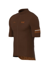 Dviratininko marškinėliai Brown Boost+ 2.0, rudi kaina ir informacija | Dviratininkų apranga | pigu.lt