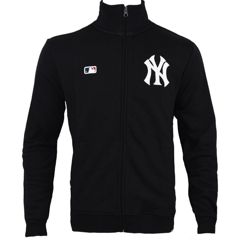 Džemperis vyrams 47 Brand Mlb New York Yankees Embroidery Helix Track Jkt M 554365, juodas цена и информация | Džemperiai vyrams | pigu.lt