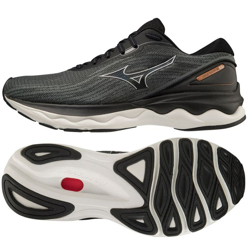Sportiniai batai vyrams Mizuno Wave Skyrise 3 M running shoes J1GC220904, juodi цена и информация | Kedai vyrams | pigu.lt