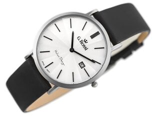 мужские часы g. rossi - 10853a - slim (zg184a) + коробка цена и информация | Мужские часы | pigu.lt