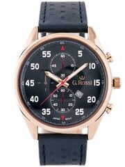часы g. rossi - 7116a (zg215f) + коробка цена и информация | Мужские часы | pigu.lt