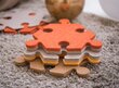 Sudedamas poliesterio veltinio kilimas Happy Puzzle (14 dalių / 1.5m2) kaina ir informacija | Kilimai | pigu.lt