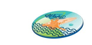 Летающий диск Aqua Disc Wuhu, 920686106 цена и информация | Игрушки для песка, воды, пляжа | pigu.lt