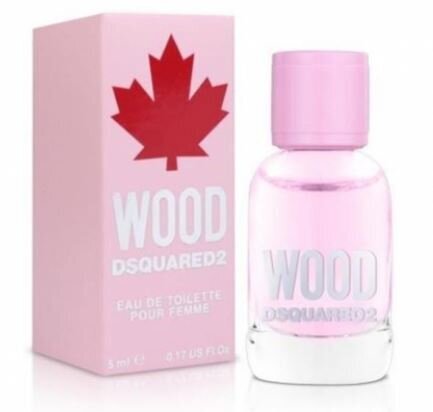 Tualetinis vanduo Dsquared2 Wood Pour Femme Deluxe EDT moterims, 5 ml цена и информация | Kvepalai moterims | pigu.lt