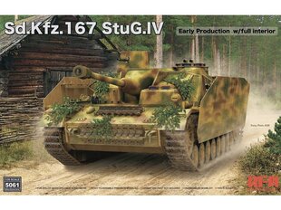 Surenkamas modelis Rye Field Model, Sd.Kfz. 167 StuG IV RFM-5061, 1/35 kaina ir informacija | Konstruktoriai ir kaladėlės | pigu.lt