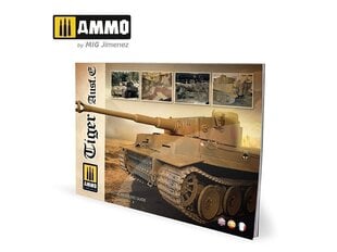 AMMO MIG - Tiger Ausf.E – VISUAL MODELERS GUIDE (MULTILINGUAL), 6024 цена и информация | Склеиваемые модели | pigu.lt