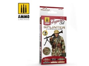 Набор акриловых красок Ammo Mig Splinter Camouflage, 7029 цена и информация | Принадлежности для рисования, лепки | pigu.lt