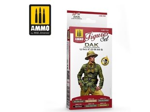 Akrilinių dažų rinkinys Ammo Mig Dak Uniforms Afrika Korps Figures, 7038 kaina ir informacija | Piešimo, tapybos, lipdymo reikmenys | pigu.lt