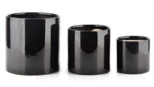 Neva Black 3 - jų vazonų rinkinys цена и информация | Вазоны | pigu.lt