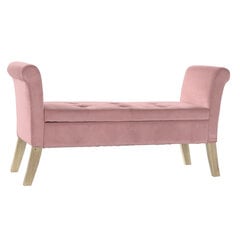 Taburetė DKD Home Decor Rožinė Medžio (130 x 44 x 69 cm) kaina ir informacija | Virtuvės ir valgomojo kėdės | pigu.lt
