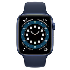 Apple Watch Series 6 44mm Blue Aluminum/Deep Navy Sport Band kaina ir informacija | Išmanieji laikrodžiai (smartwatch) | pigu.lt