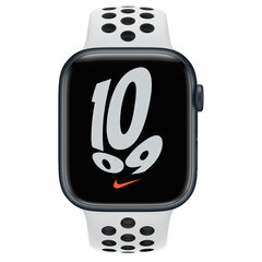 Apple Watch Series 7 NIke+ 45mm GPS, чёрный (подержанный, состояние A) цена и информация | Смарт-часы (smartwatch) | pigu.lt